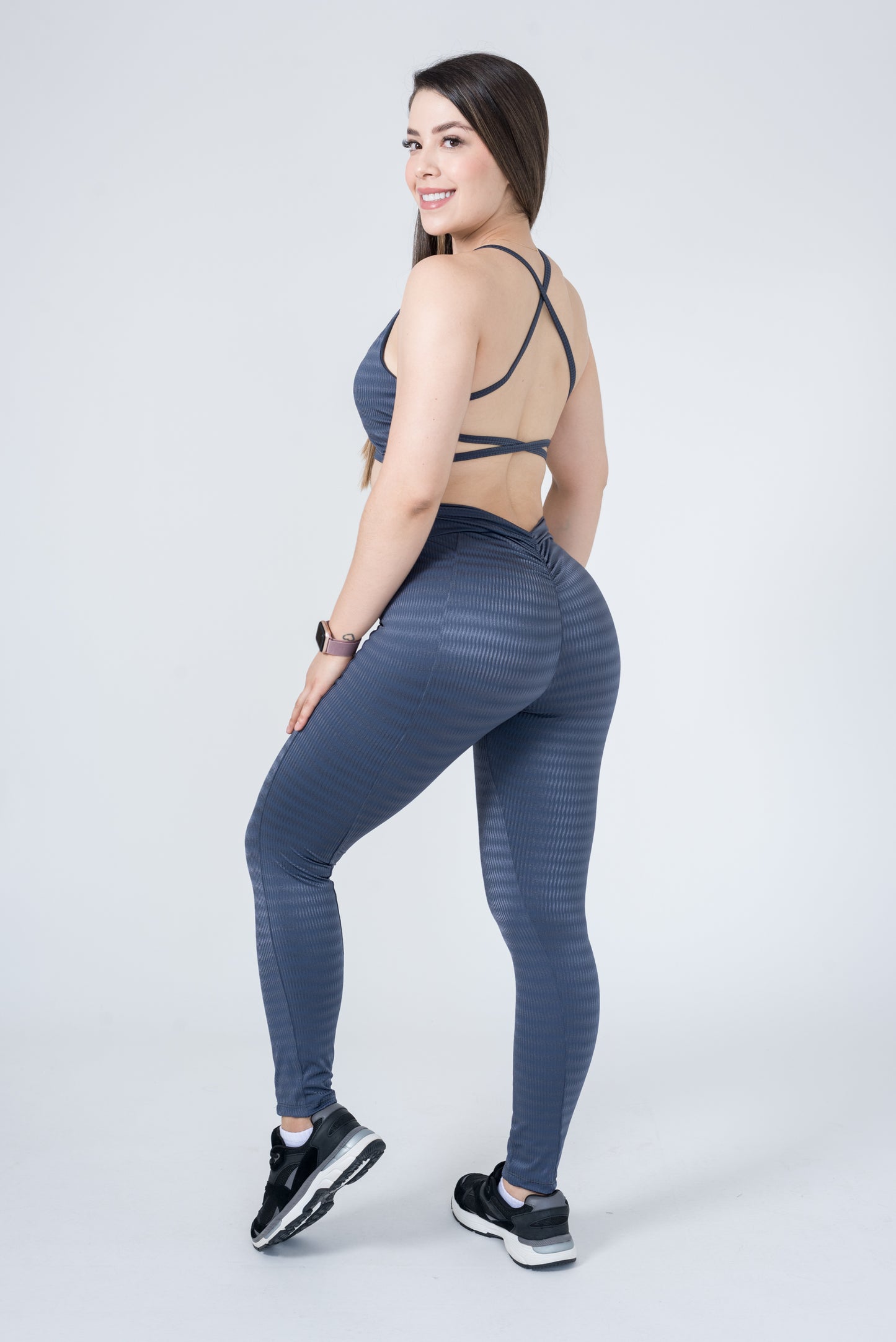 Set Backless Top Shine