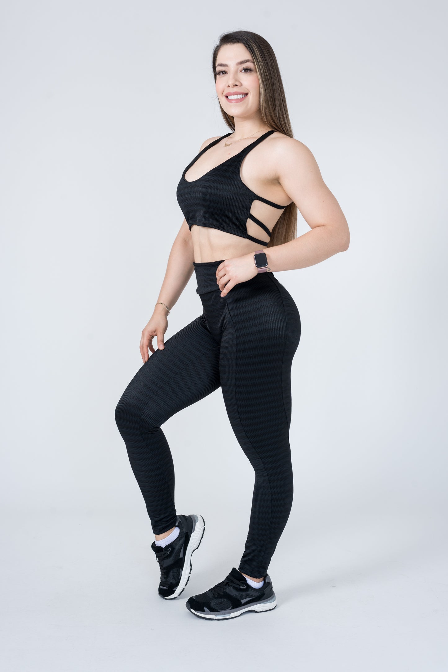 Set Backless Top Shine
