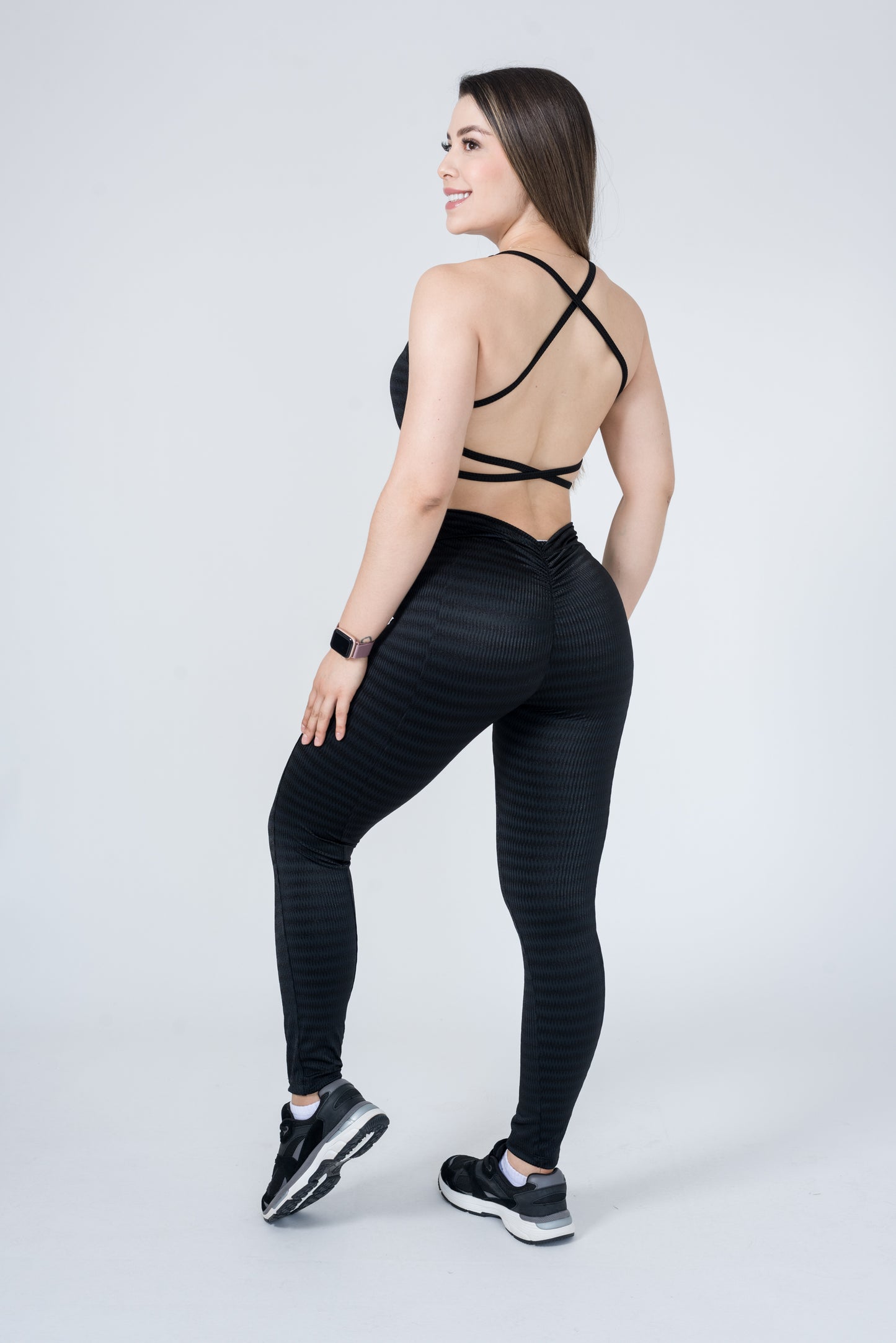 Set Backless Top Shine