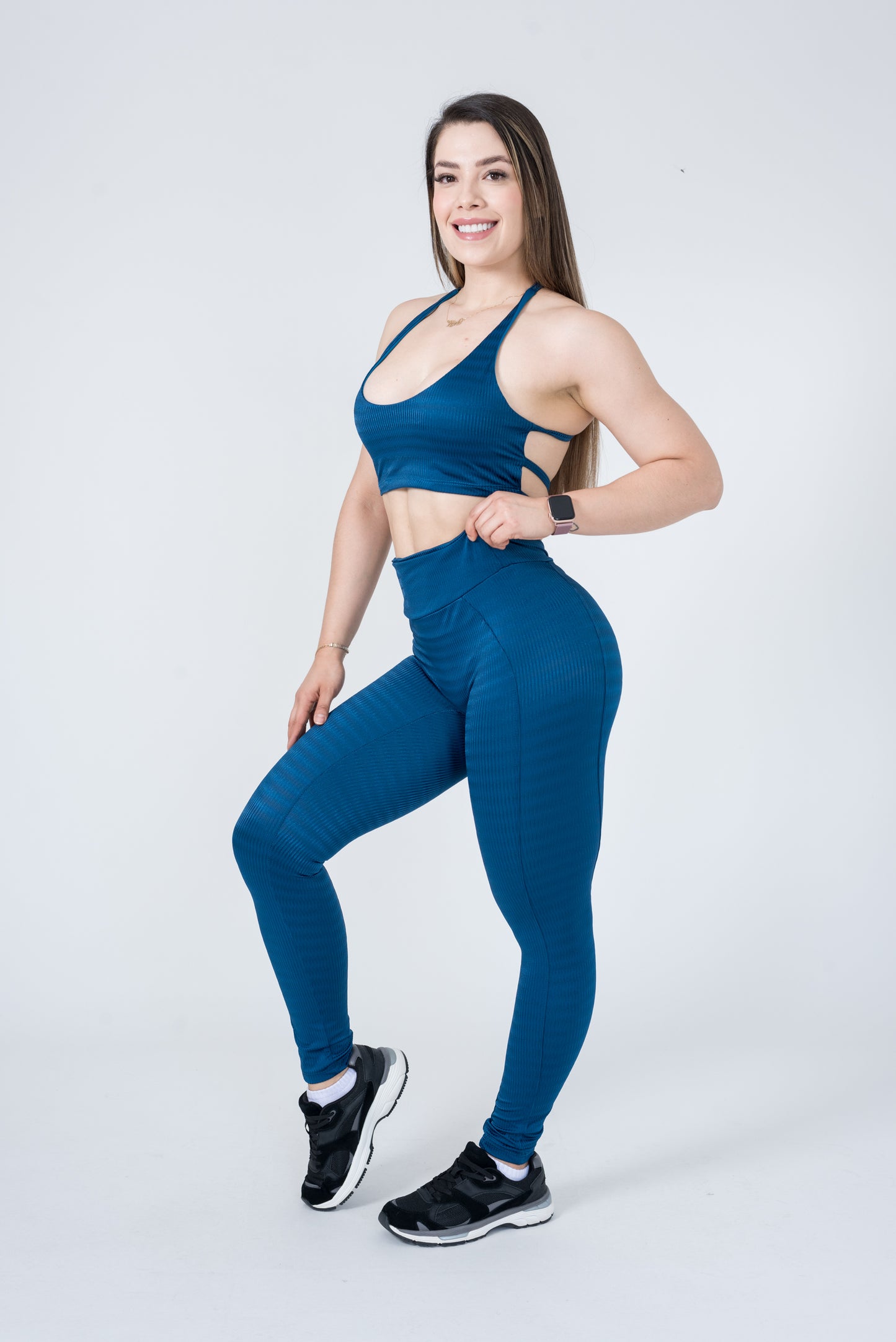 Set Backless Top Shine