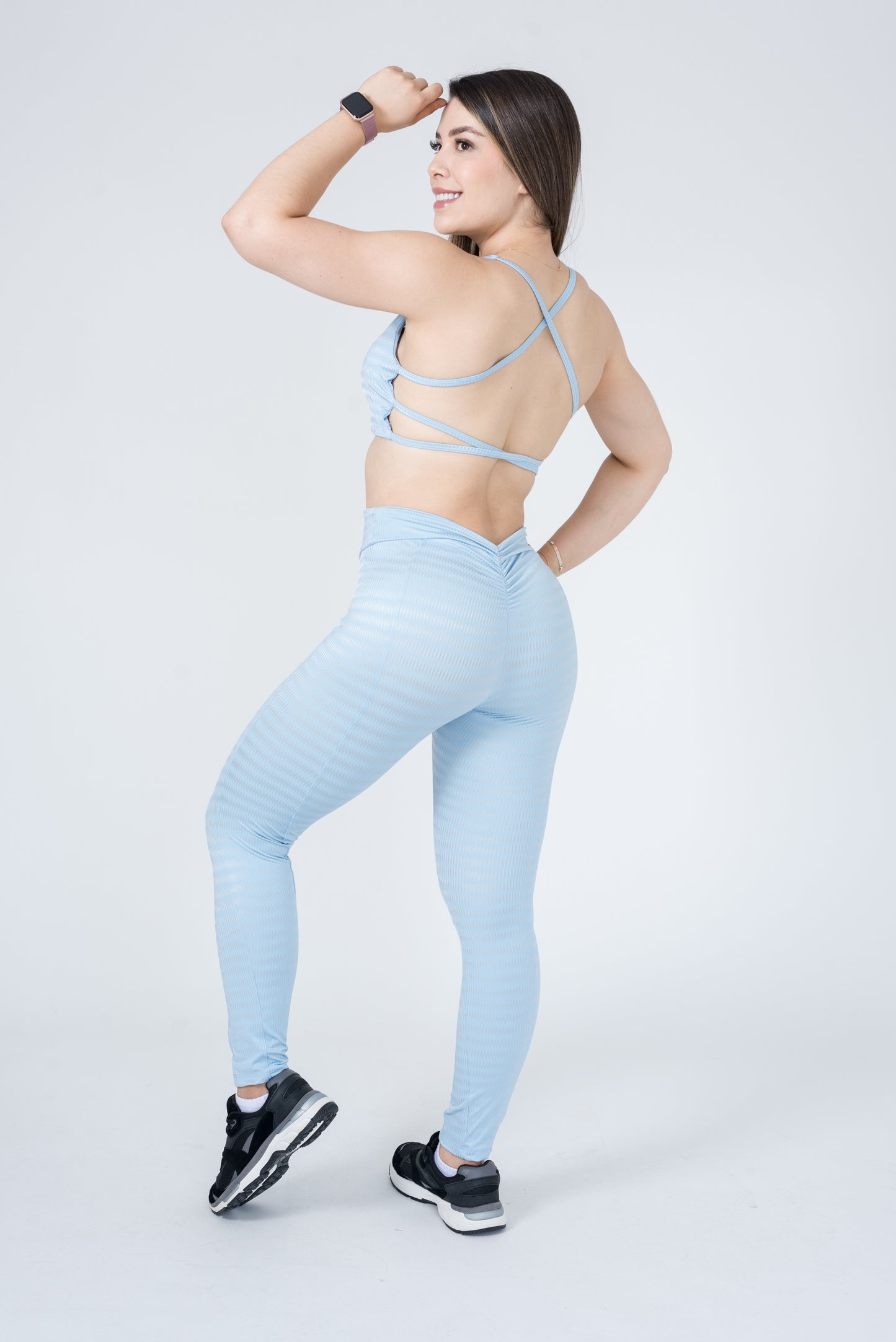 Set Backless Top Shine