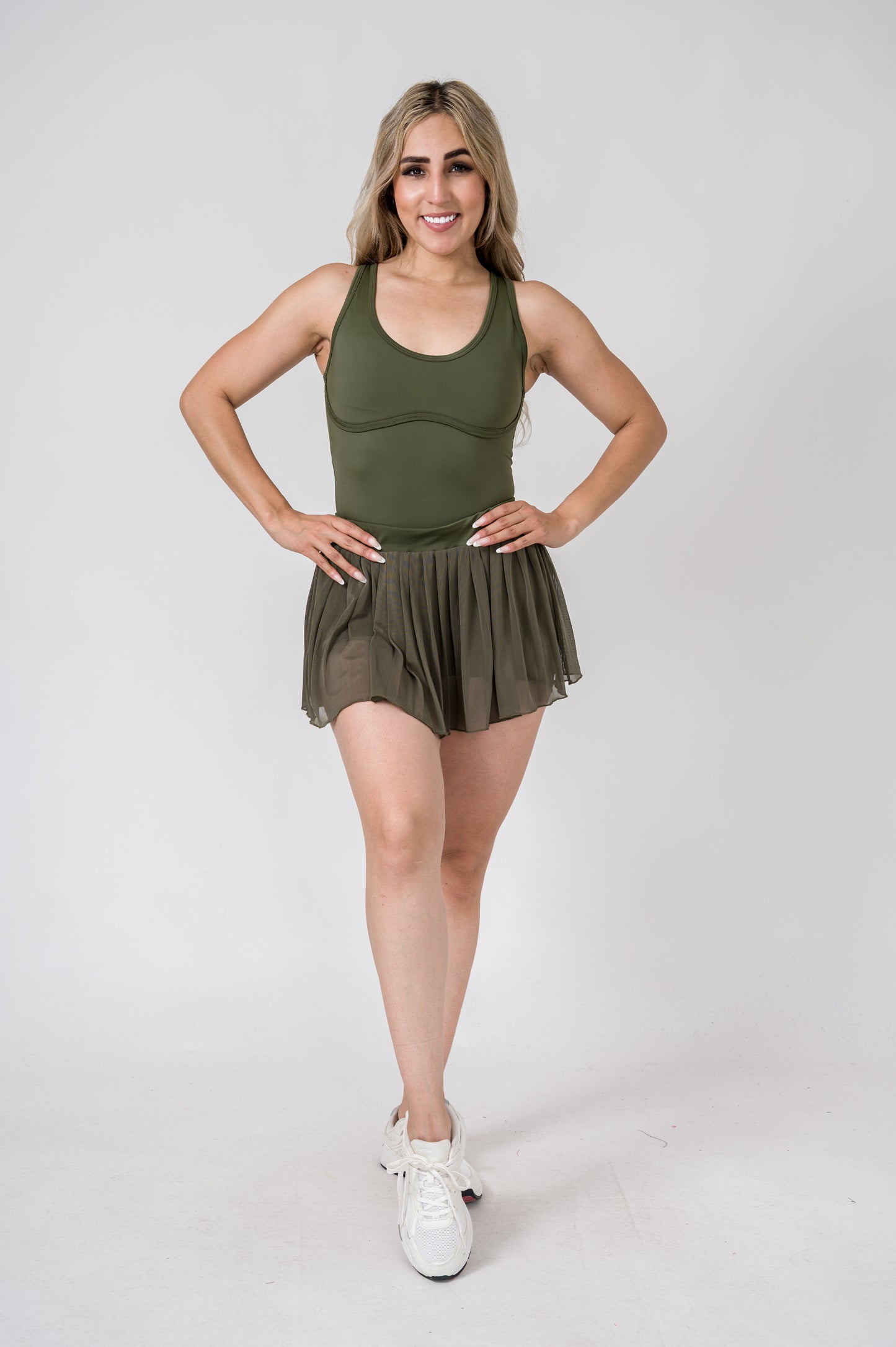 BODY SHORT BIES (FALDA MESH NO INCLUIDA)