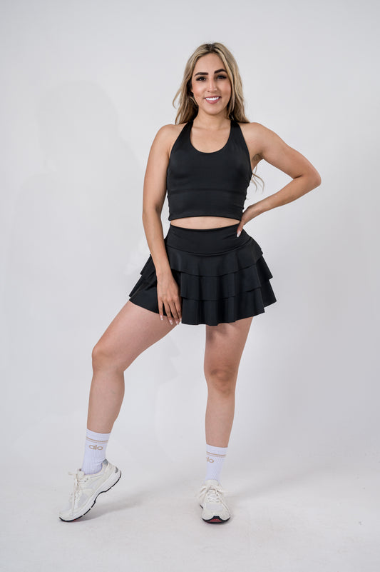 FALDA OLANES CON SHORT INTERNO
