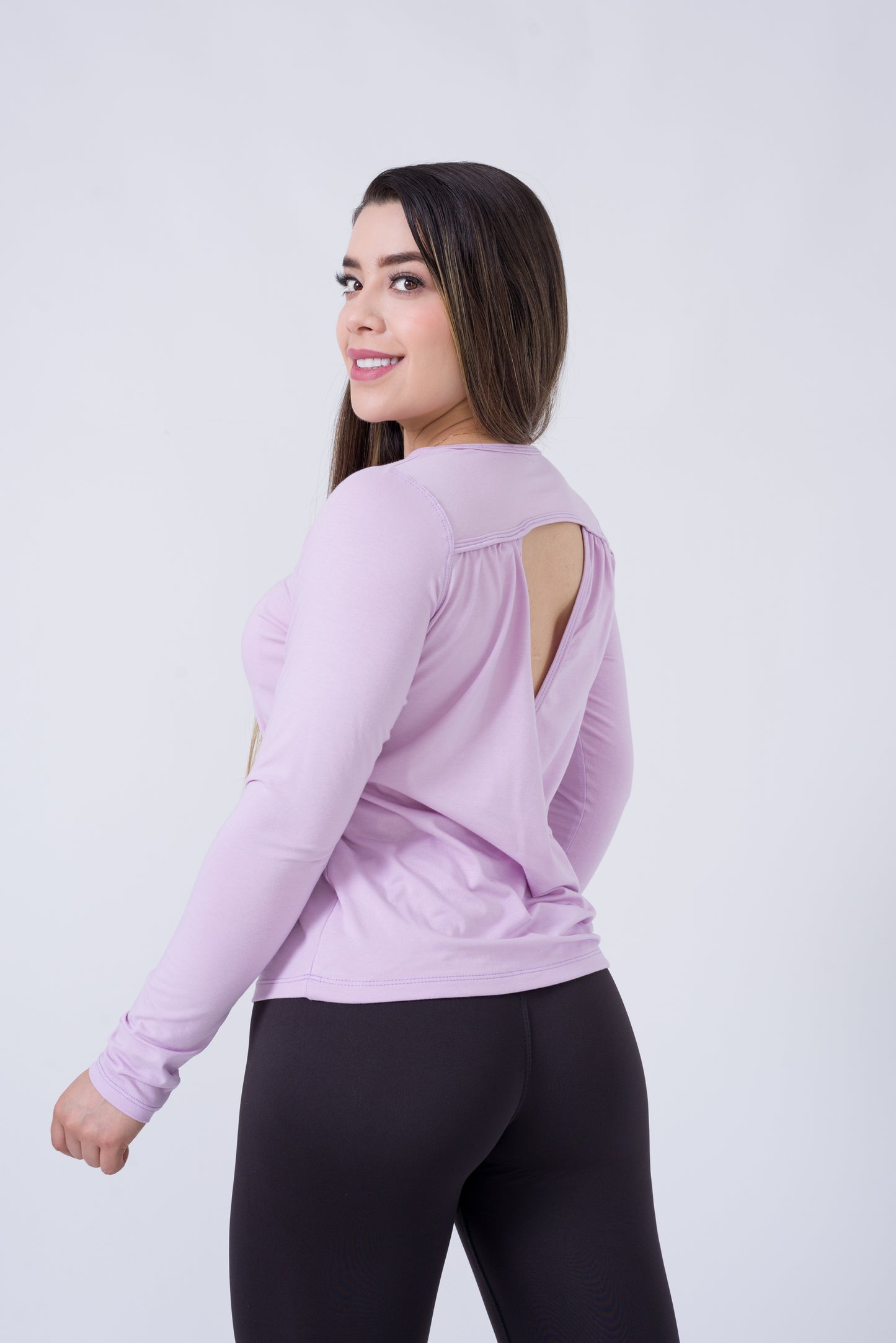 Blusa Espalda Drapeada