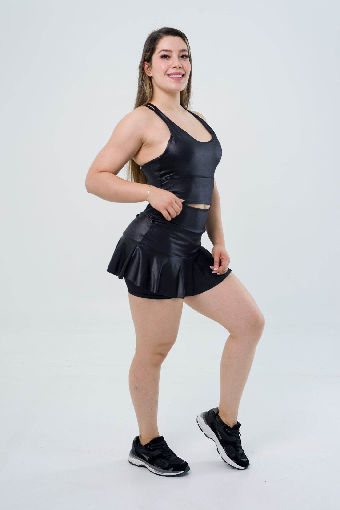 Falda Short Vinil