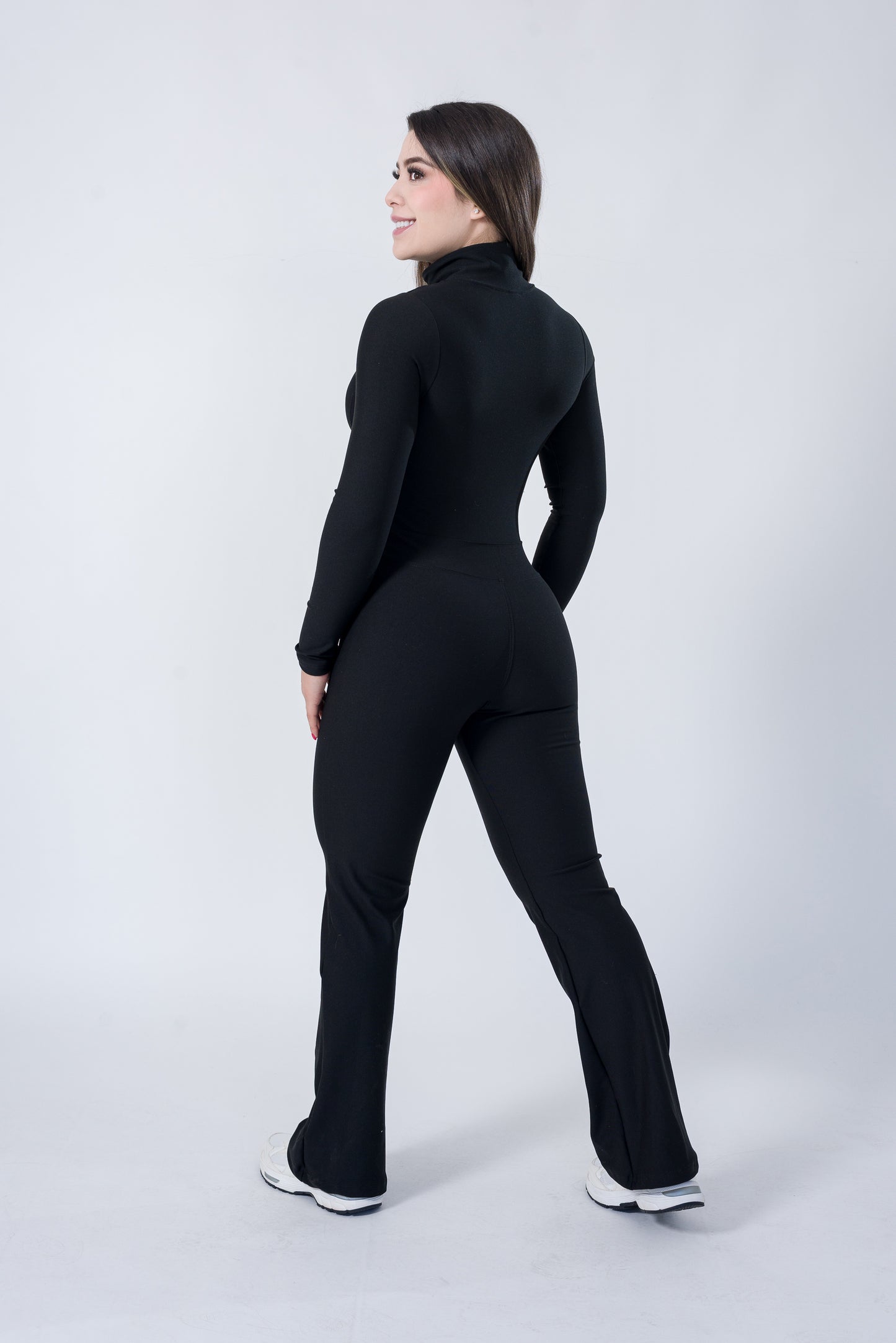 BODY JUMPER MANGA LARGA AFELPADO