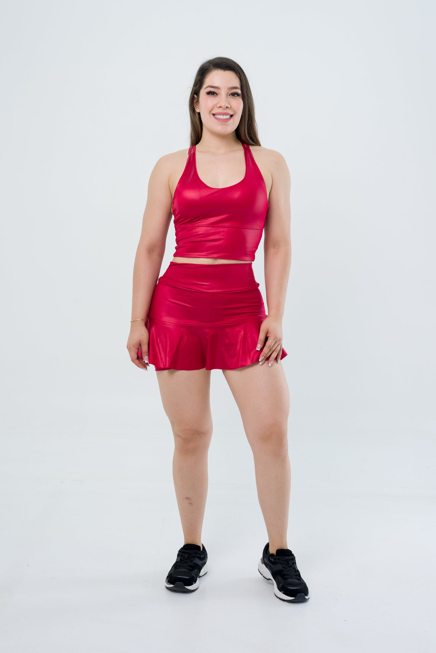 Falda Short Vinil