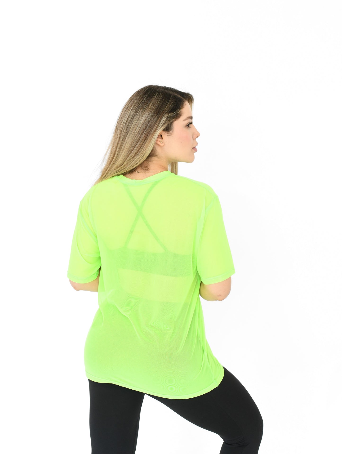 PLAYERA MESH OVERSIZE